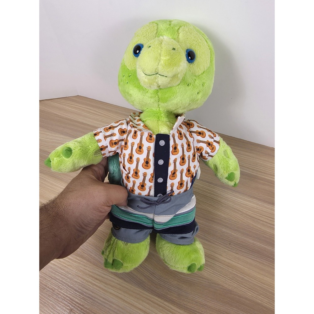 Disney Parks Aulani Olu Sea Turtle‎ Plush Friend of Duffy Hidden Mickey  14"